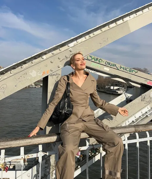 Елена Перминова в Париже Елена Перминова в Париже