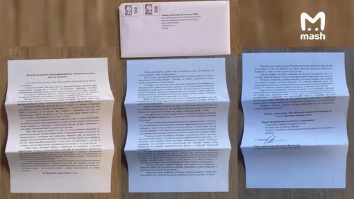 Письмо Ольги Васильевой Письмо Ольги Васильевой