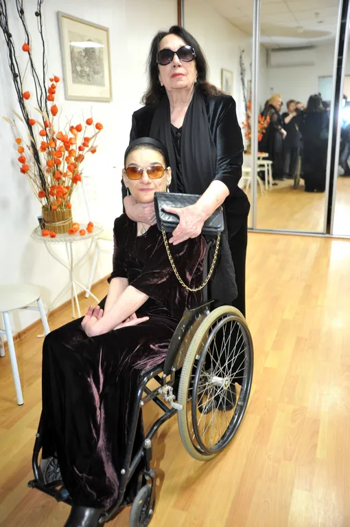 Гитана Леонтенко с дочерью Марией