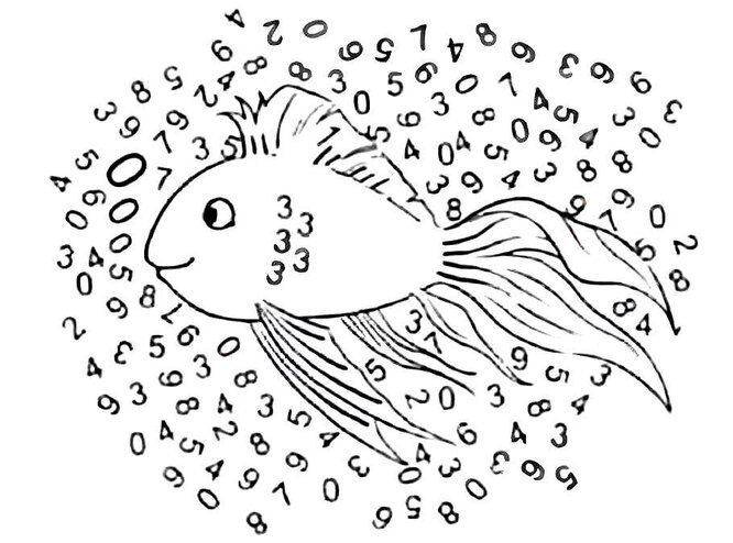 Puzzle for the “big eyes”: find the number 1 in fifteen seconds!