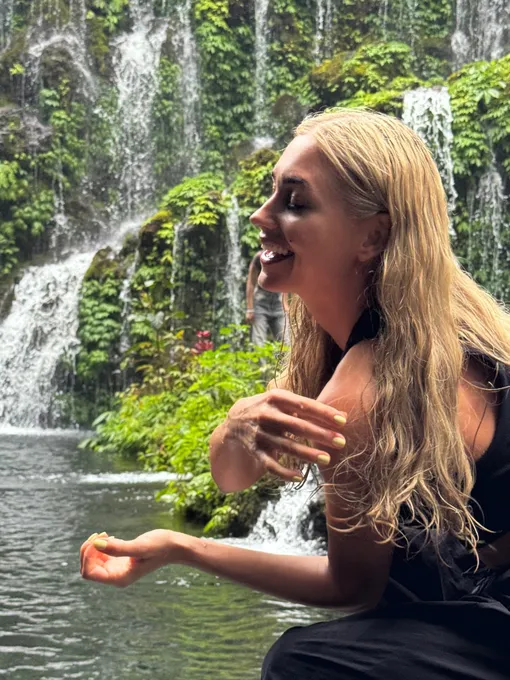 Кристина Асмус на Бали