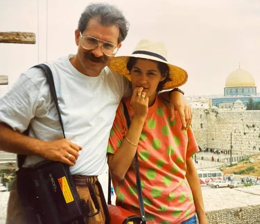 Влад Листьев и его жена Альбина Назимова