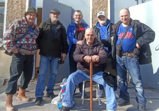 Сергей Рыбин с друзьями. 29 марта 2025 г.