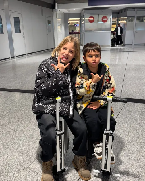 Алиса с братом Ратмиром