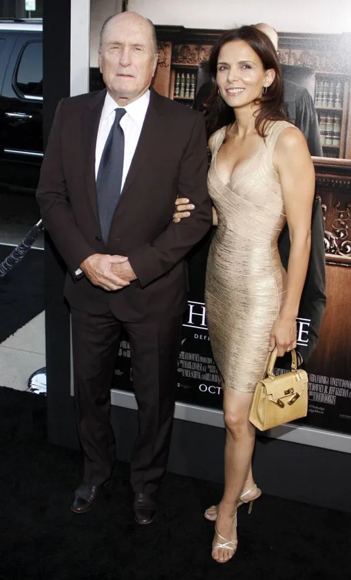 Роберт Дюваль и его жена Лусиана Педраса