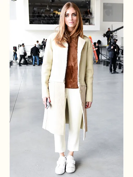 модные образы с дубленкой 2016 фото