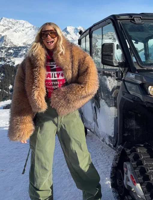 Елена Перминова в Куршевеле