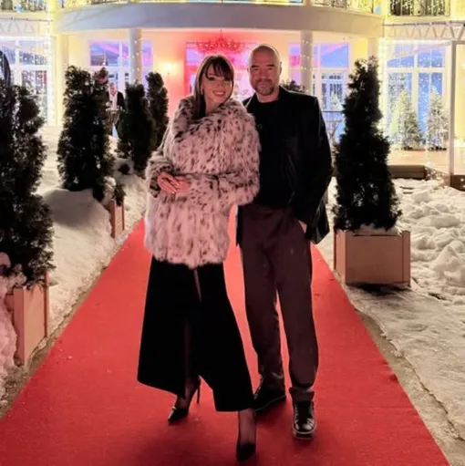 Полина Диброва и Роман Товстик на вечере