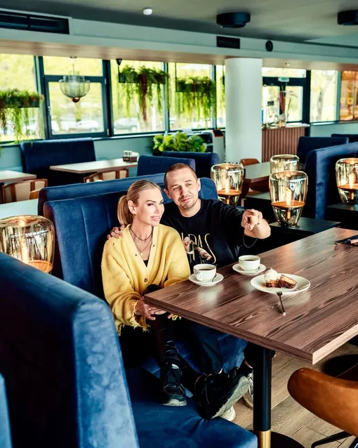 Александра и Олег Верещагины посетили ресторан Александра и Олег Верещагины посетили ресторан