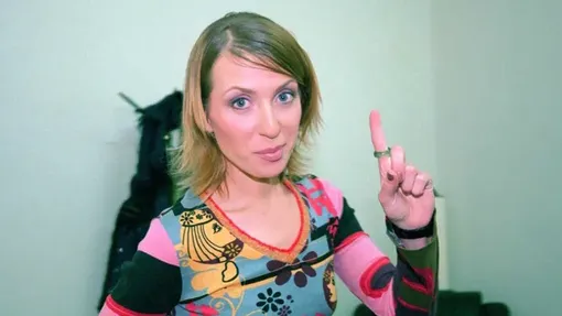 Яна Чурикова в период работы на MTV Яна Чурикова в период работы на MTV