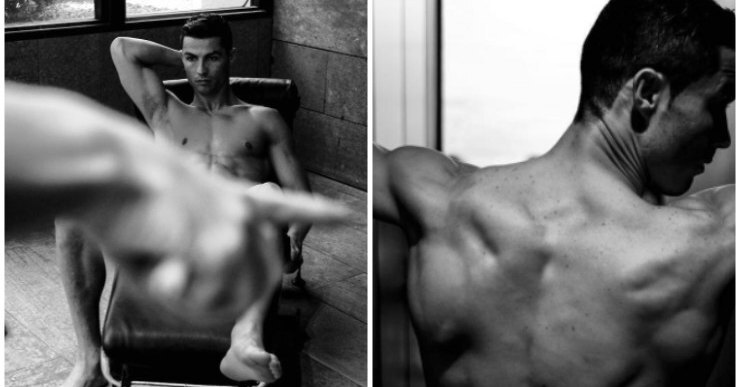 Криштиану Роланду, голый.