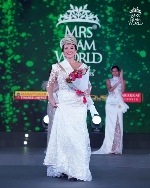 Дарья Бочарова получила титул Первой вице-миссис «Mrs Glam World-2023»