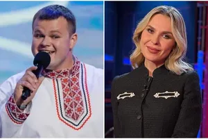 «Я так рада, что ты набрался смелости!»: Пелагею покорил известный КВНщик, выступивший на слепых прослушиваниях «Голоса»