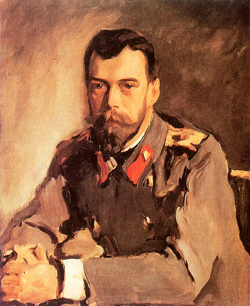 Тот самый домашний портрет Николая II Портрет Николая II кисти Валентина Серова