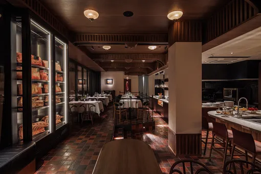 Интерьер второго Loro в Хамовниках Интерьер второго Loro в Хамовниках