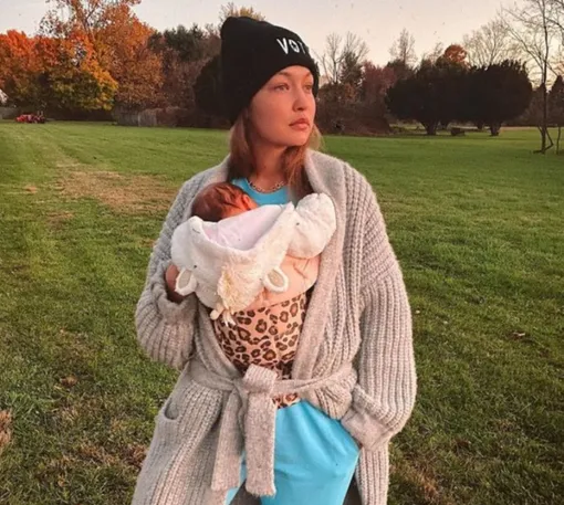 Джиджи Хадид стала матерью на ферме