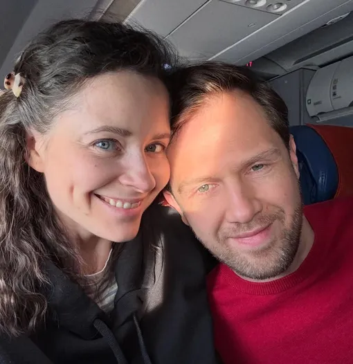 Марина Ворожищева и ее муж Илья Ермолов