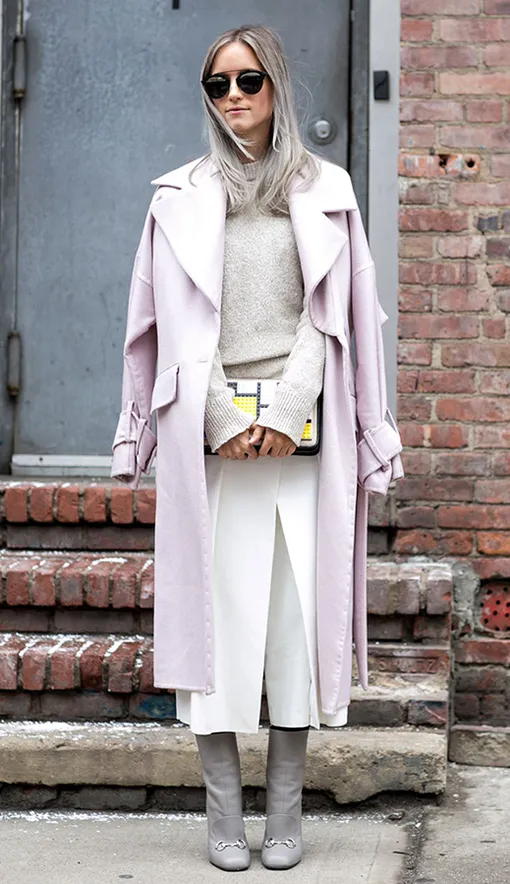 образы с черным пальтом