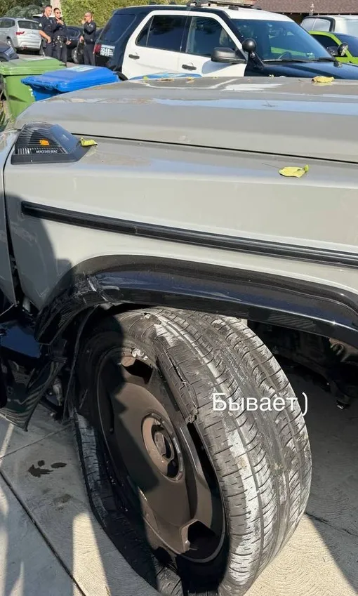 Патимат протаранила машину грабителей