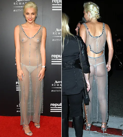 скандальные наряды звезд голые знаменитости фото