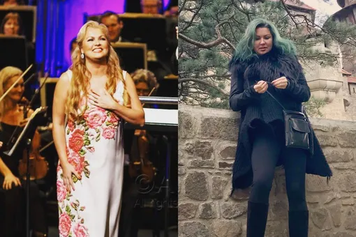 Русалочка! 46-летняя Анна Нетребко покрасила волосы в зеленый цвет Русалочка! 46-летняя Анна Нетребко покрасила волосы в зеленый цвет