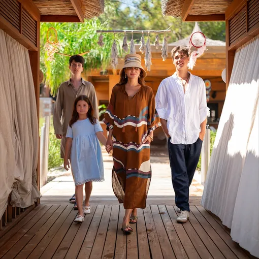 Екатерина Климова сыновьями и младшей дочерью Екатерина Климова сыновьями и младшей дочерью