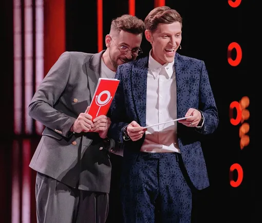 Андрей Бебуришвили и Павел Воля на сцене Comedy Club Андрей Бебуришвили и Павел Воля на сцене Comedy Club
