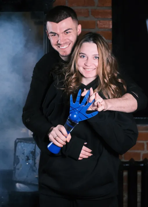 Влад Череватый и его жена Елена