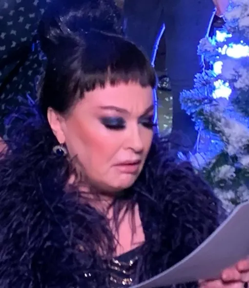 Лариса Гузеева на съемках