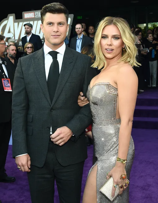 Скарлетт со своим женихом Колином