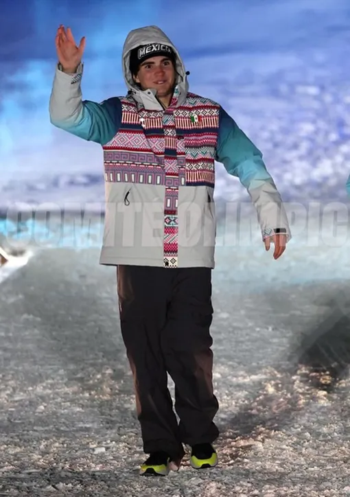 Лассе Гахиола на открытии Игр