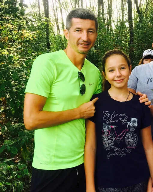 Евгений Алдонин с дочерью