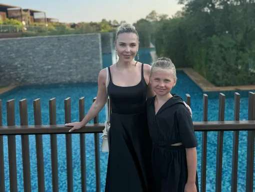 Пелагея с дочерью Таисией