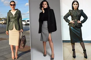 Носить офисную юбку и выглядеть секси: уроки стиля от Тины Канделаки