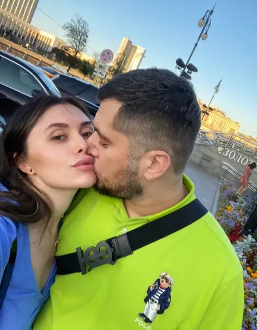 Паша Техник с бывшей женой Евой Карицкой