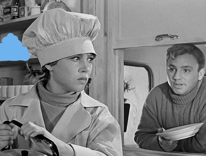 Test: guess what disappeared from the frame of the Soviet cult film!