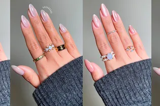 Ногти аристократки: 20 нежных идей нюдового маникюра на весну-2026