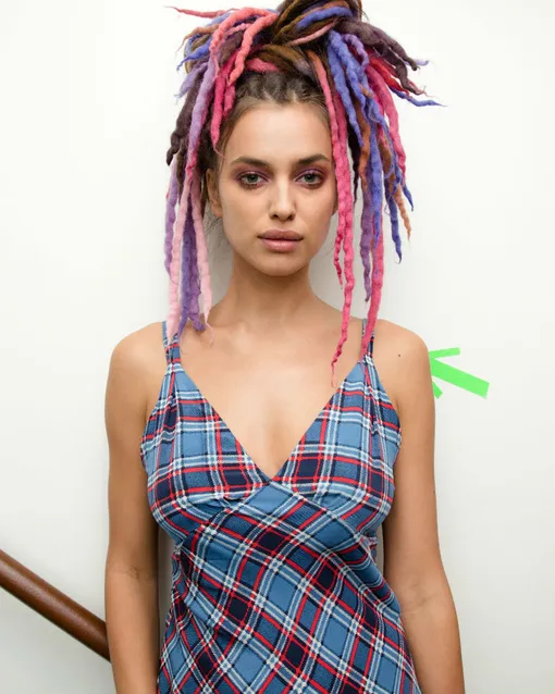 Ирина Шейк на показе Marc Jacobs