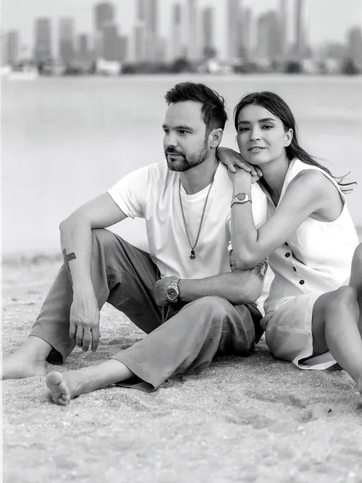 Алексей Чадов и Лейсан Галимова поженились в 2023 году