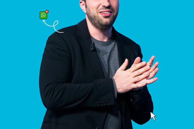 Как выглядит создатель WhatsApp — у него русские корни!