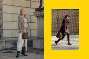 Так одеваются самые стильные беременные девушки на Неделях моды — повторишь?