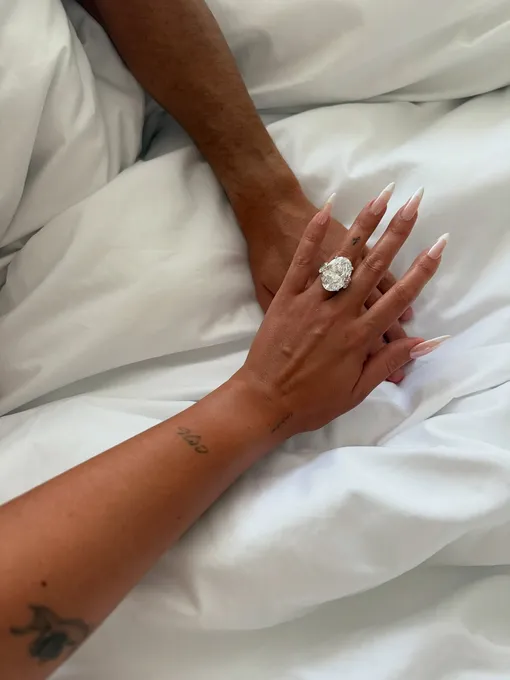 Помолвочное кольцо Джорджины Родригес