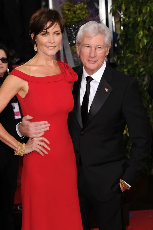 Ричард Гир и Кэри Лоуэлл