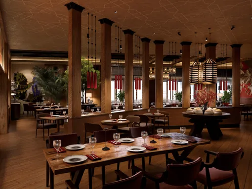 Интерьер третьего Cihan (рендер)