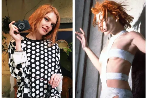 Наталья Водянова покрасилась в рыжий и стала похожа на Лилу из «Пятого элемента» Наталья Водянова покрасилась в рыжий и стала похожа на Лилу из «Пятого элемента»