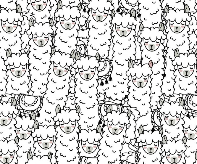 Quiz: Only 1 in 10 people can find an extra llama!