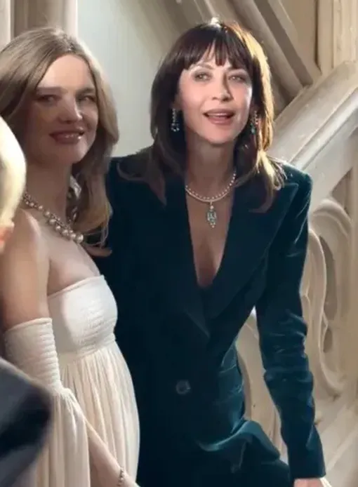 Наталья Водянова и Софи Марсо