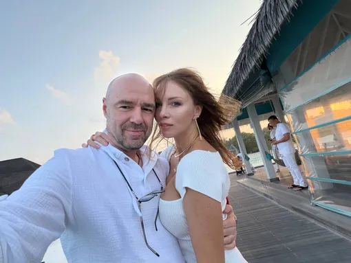 Роман Товстик и Полина Диброва на отдыхе