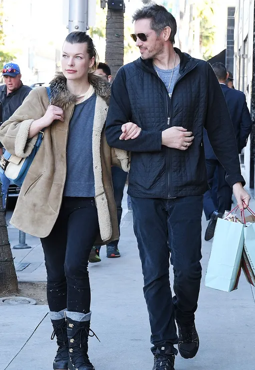 Милла Йовович и Пол Андерсон