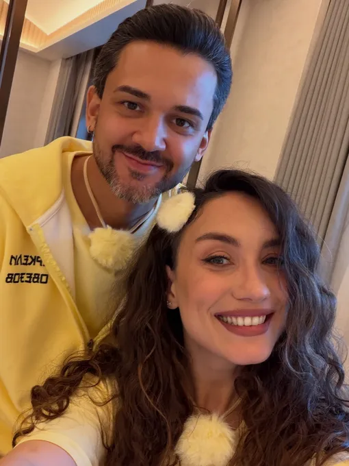 Виктория Дайнеко с мужем